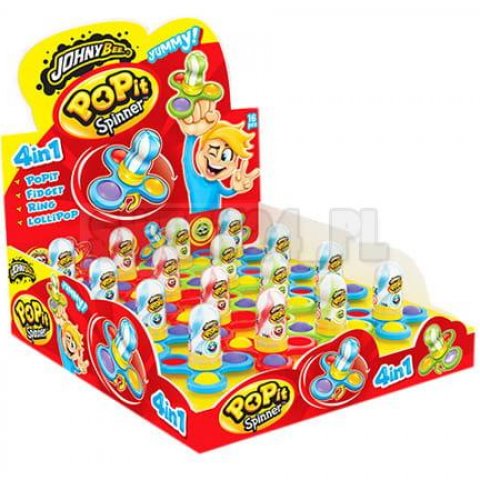JOHNY BEE POP IT SPINNER 16 UN