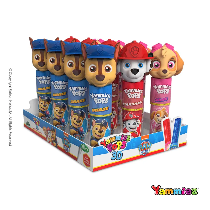 YAMMIEZ PAW PATROL 3D POP 12x15G