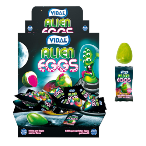 VIDAL CHICLE ALIEN EGGS 200 UN