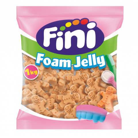 FINI BONECOS GENGIBRE FOAM 1 KG