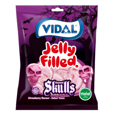 VIDAL SAQ. CAVEIRAS RECHEADAS 14X90G