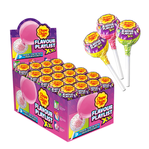 CHUPA CHUPS XXL FLAVOUR PLAYLIST 25x29g