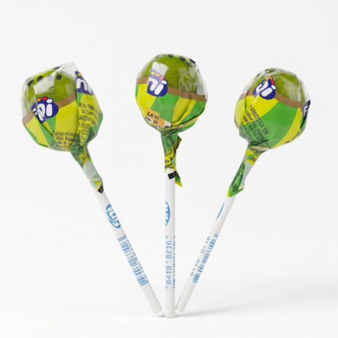 CHUPAS FINIPOP KIWI 100UN