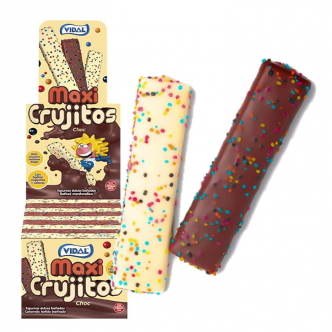 VIDAL MAXI CRUJITOS MARSH CHOCO C/75 UN