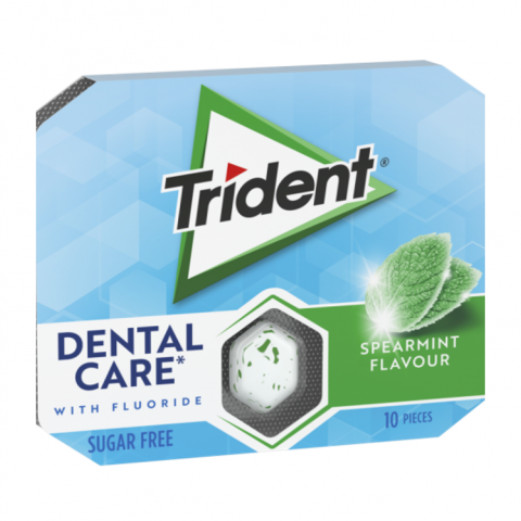 TRIDENT DENTAL CARE SPEARMINT 12X17G