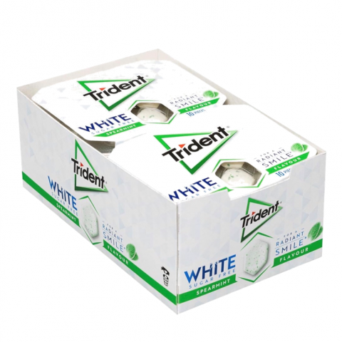 TRIDENT DENTAL CARE WHITE 12X17G