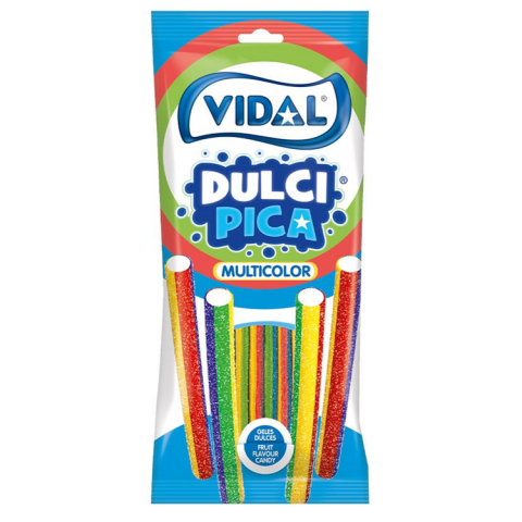 VIDAL SAQ. DULCIPICA MULTICOLOR 14X90G