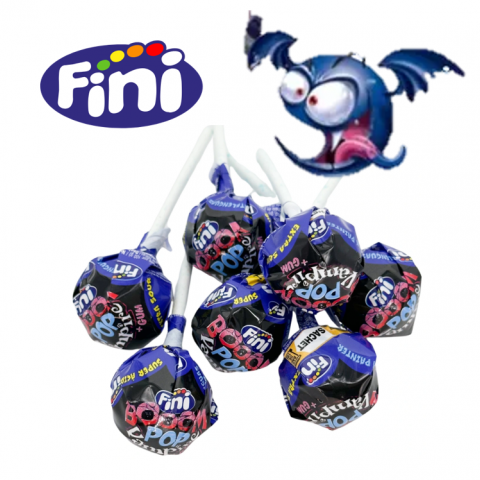 CHUPAS BOOM POP GUM VAMPIRO 100 UN