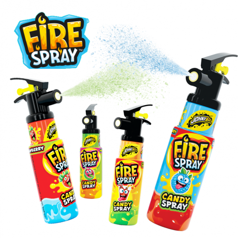 JOHNY BEE FIRE SPRAY STAND 34x25ml 