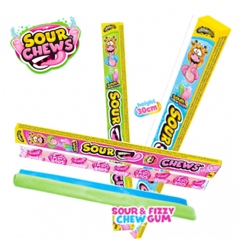 JOHNY BEE SOUR CHEWS 24 UN
