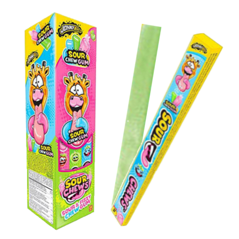 JB SOUR CHEWS GUM 24 UN