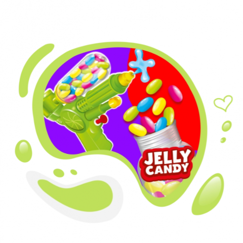 JOHNY BEE PISTOLA AGUA CANDY 12X15g
