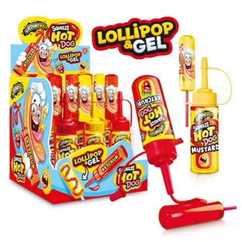 JOHNY BEE SQUEEZY HOT DOG 12X80g