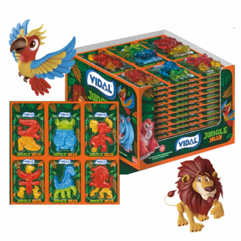 VIDAL JUNGLE JELLY 11X66g
