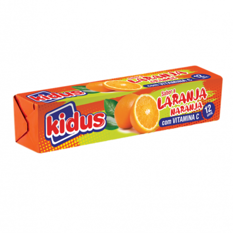 KIDUS CARAMELOS LARANJA 18 UN