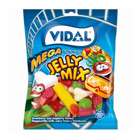 VIDAL SAQ. MEGA SORTIDO BRILHO 14X90G