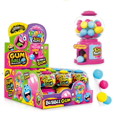 JOHNY BEE GUMBALL MACHINE 12X30g
