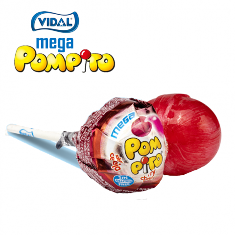 MEGA POMPITO CEREJA 40 UND