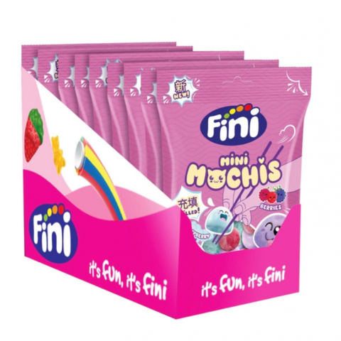 FINI SAQ. MINI MOCHIS BERRIES 12X90G