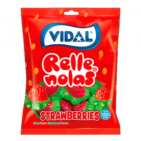 VIDAL SAQ. MORANGOS RECHEADOS 14X90G