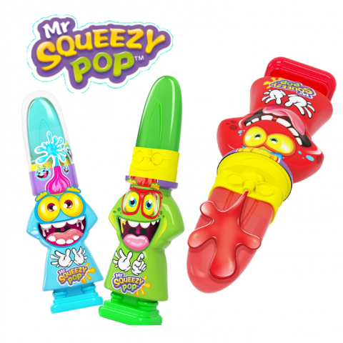 JOHNY BEE MR SQUEEZY POP GEL 12 UN