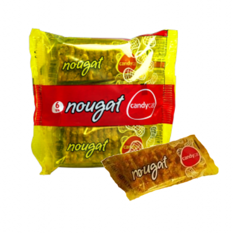 CANDYCAT NOUGAT PACK 6X25G