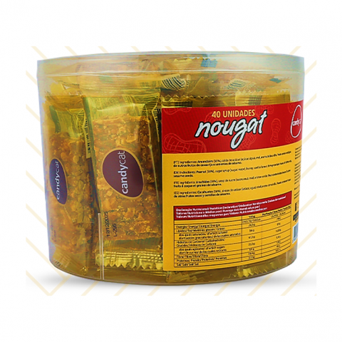 CANDYCAT NOUGAT 40X25g