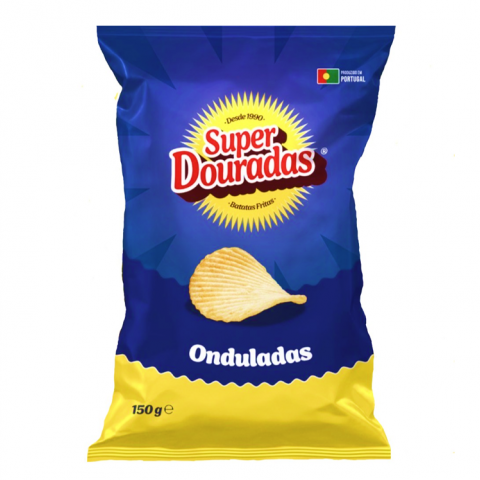 SUPER DOURADAS ONDULADAS 150G
