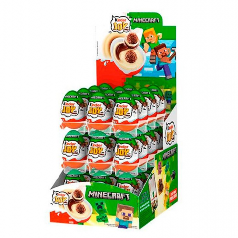 KINDER JOY C/36 UN MINECRAFT