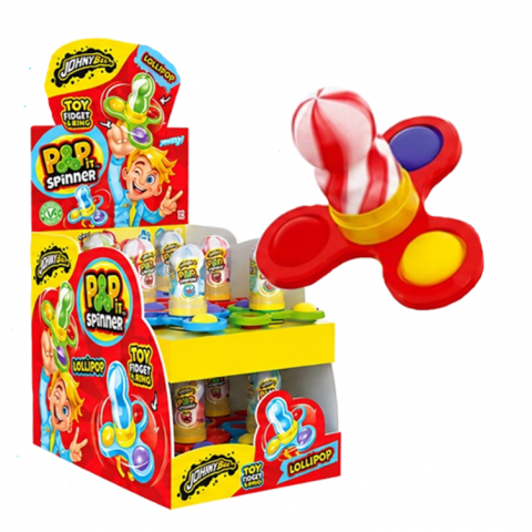 JOHNY BEE POP IT SPINNER 12 UN