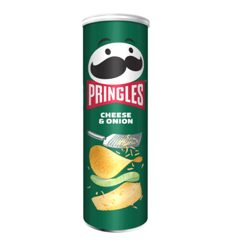 APERITIVO PRINGLES QUEIJO&CEBOLA 185G
