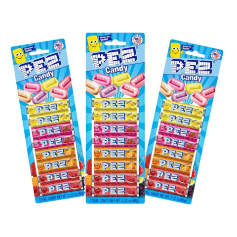 PEZ BLISTER RECARGAS FUIT PK 8 X 24UN