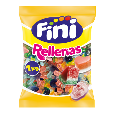 GOMAS FINI POLVOS RECHEADOS PINTA LINGUAS 1 KG