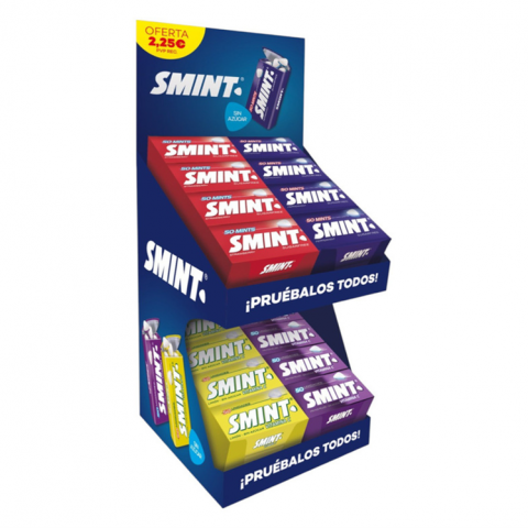 EXP. SMINT TIN PK 4 SABORES
