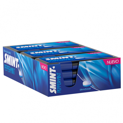 SMINT FLAT PEPPERMINT 12X21G