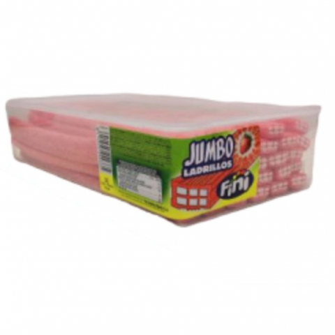FINI JUMBO TIJOLO MORANGO PICA 30 UN