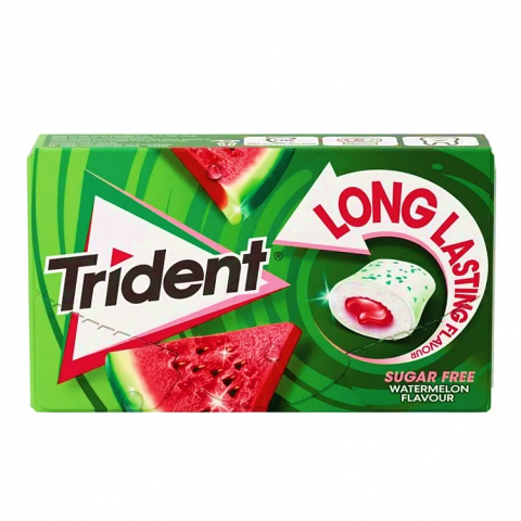 TRIDENT 60 MINUTOS MELANCIA 16X22G