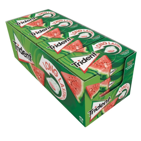 TRIDENT 60 MINUTOS MELANCIA 16X22G