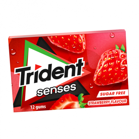 TRIDENT SENSES MORANGO 12X23g