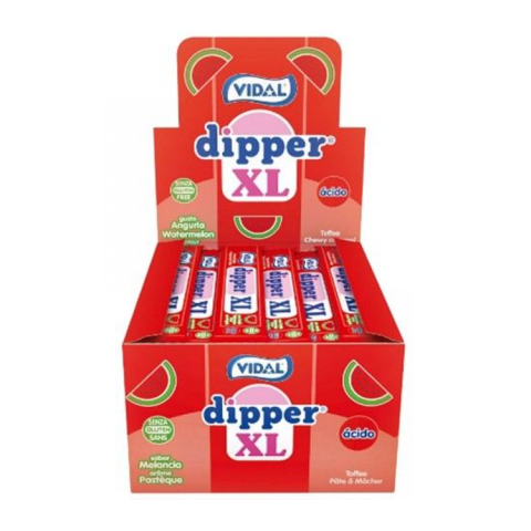 VIDAL DIPPER XL MELANCIA C/100 UN