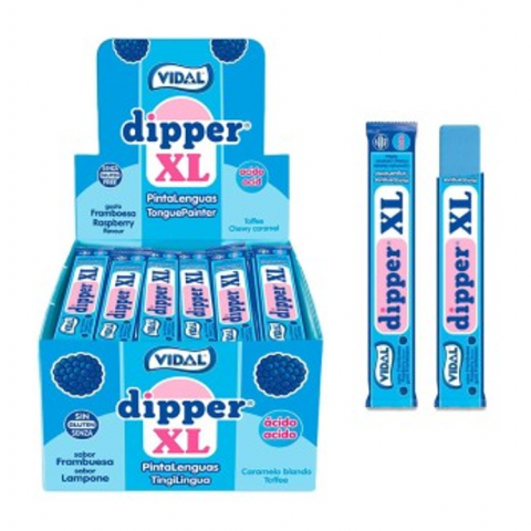 VIDAL DIPPER XL FRAMBOESA C/100 U 