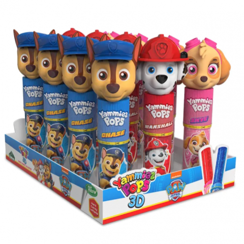 YAMMIEZ PAW PATROL 3D POP 12x15G