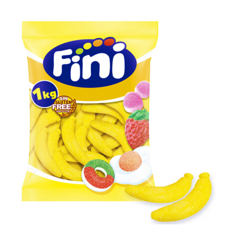 GOMAS FINI BANANAS C/1 KG