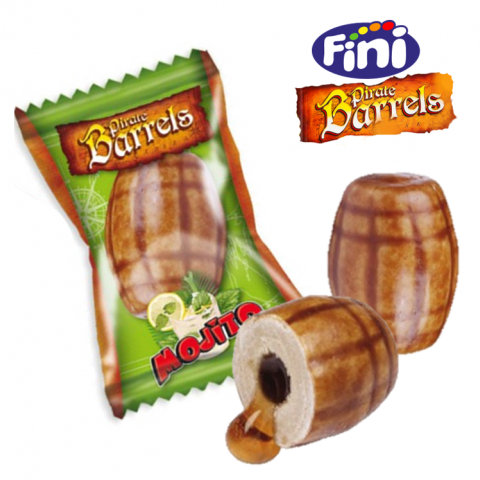 FINI BOOM CHICLE BARRIL PIRATA C/200 UN