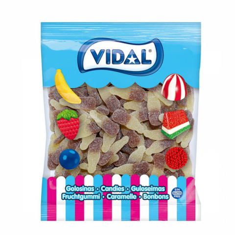 GOMAS VIDAL GARRAFAS COLA AÇIDA 250 UN