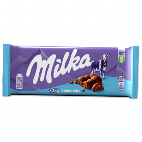 CHOCOLATES MILKA BUBBLY 14X90 G