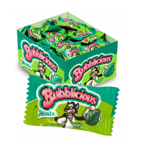 BUBBLICIOUS MENTA C/ 100 UN