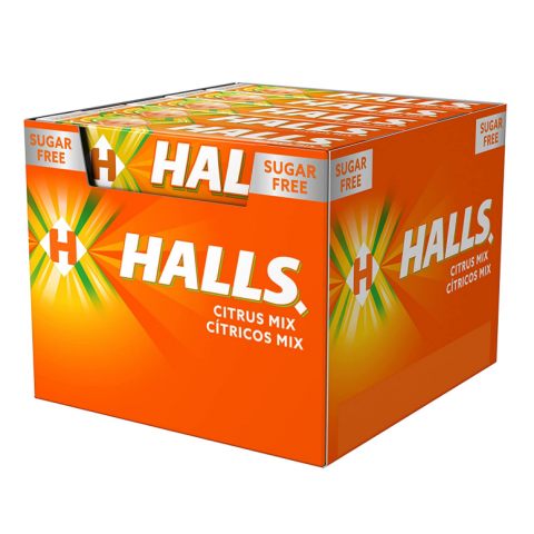 HALLS VITAMINA C CITRICOS C/20 UN