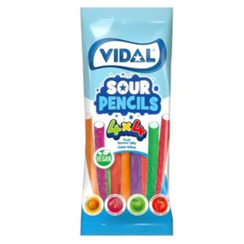 VIDAL SAQ. DULCIPICA 4 CORES 14X90G