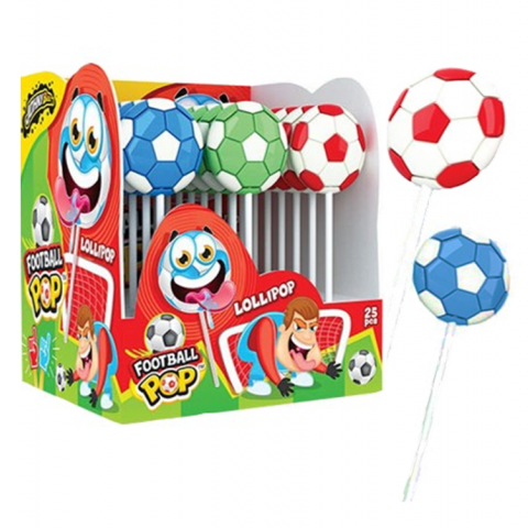 JOHNY BEE FUTEBOL POP 25X25G